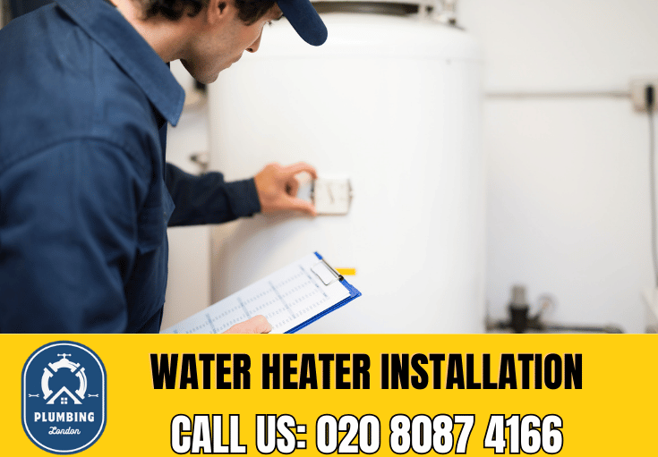 water heater installation Merton